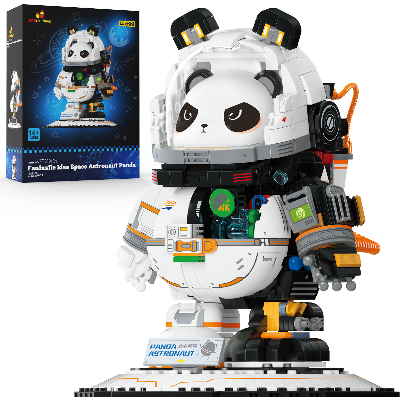 Space Panda Astronaut Building Sets 70005 | 829 + PCS – jmbricklayer Space Panda Astronaut Building Sets 70005 | 829 + PCS – jmbricklayer