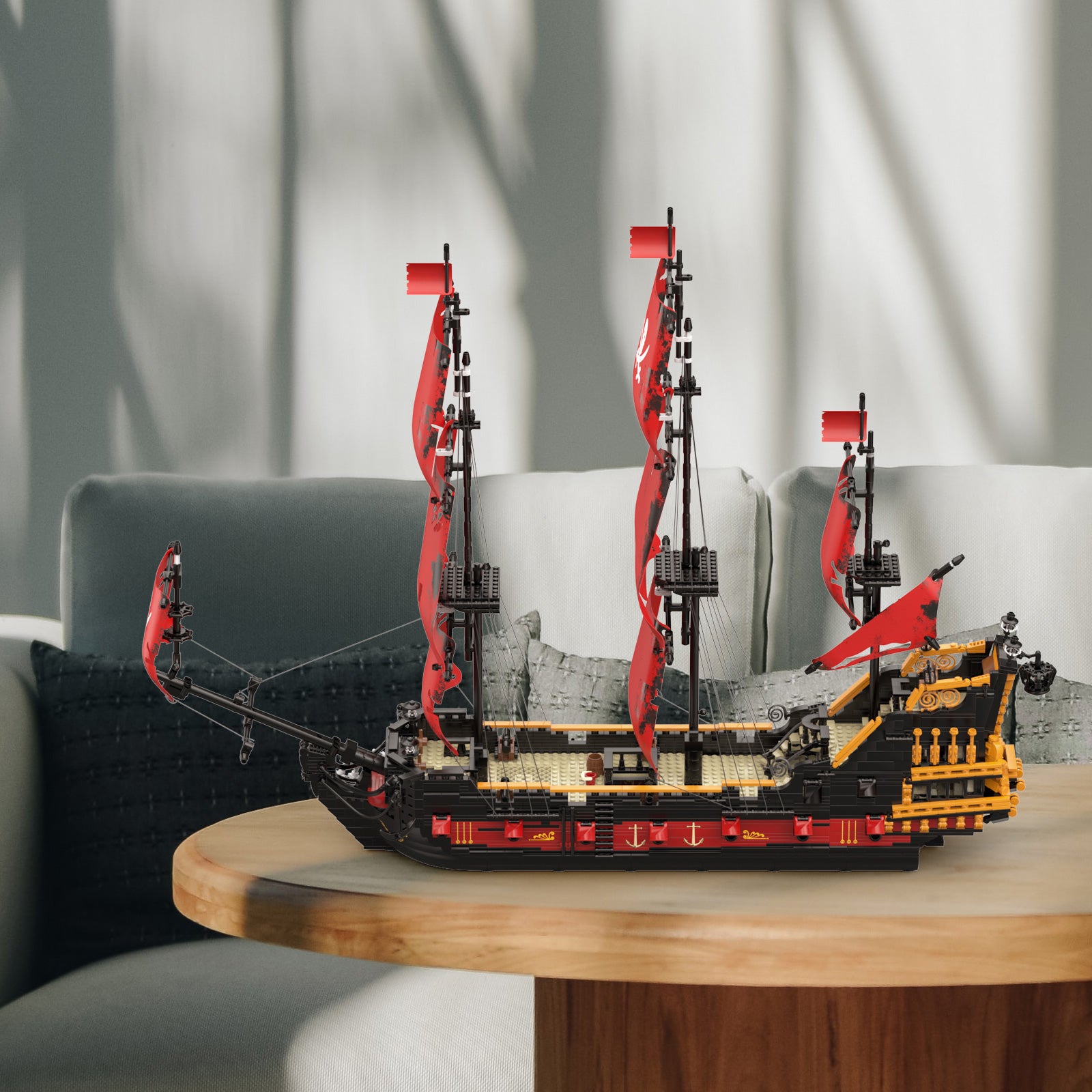 The Q.A Revenge Pirate Ship Building Sets for Adults 40107 | 3139