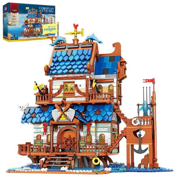 Medieval Fishing Store Building Set 66007 | 2329+PCS