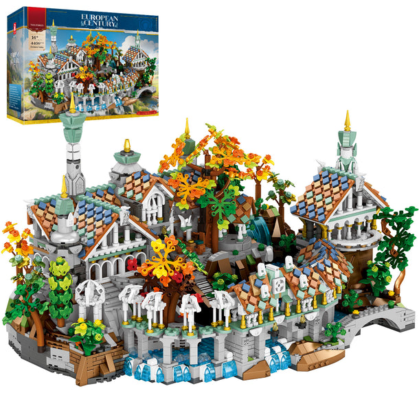 Medieval Valley City Building Set for Adults 55015 | 4406 Pcs