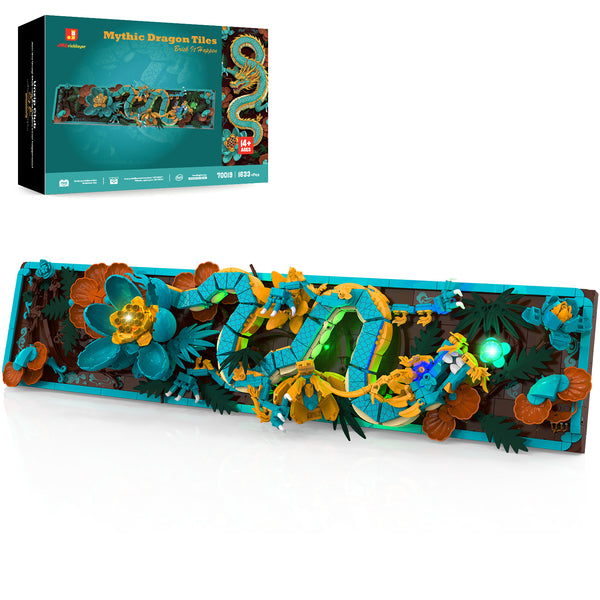 JMBricklayer Mythic Dragon Tiles 70019 | 1574+PCS