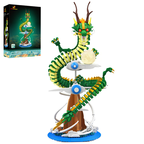 JMBricklayer Dragon Building Sets for Adults 70007 | 1364 +PCS