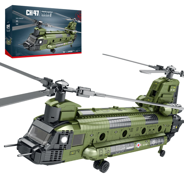 CH-47 Helicopter Building Blocks 33031 | 1451+ PCS