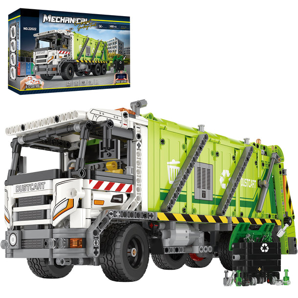 RC Large Garbage Truck Building Blocks 22022 | 1468 PCS
