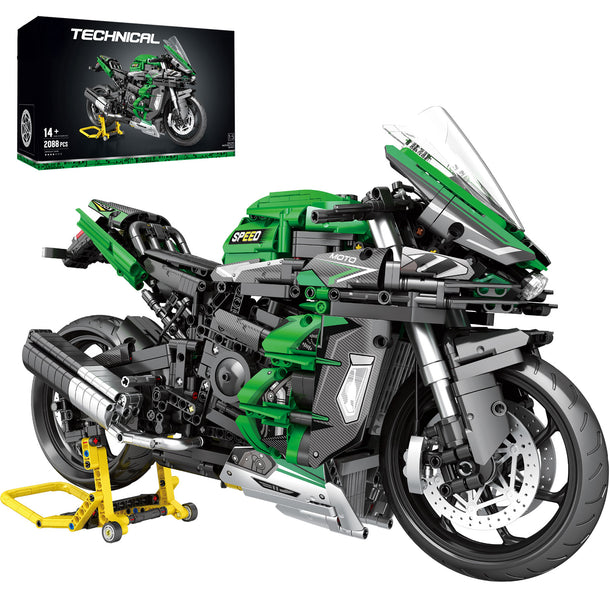 1:5 Scale H2 SX SE Motorcycle Building Blocks 570 | 2088+ PCS
