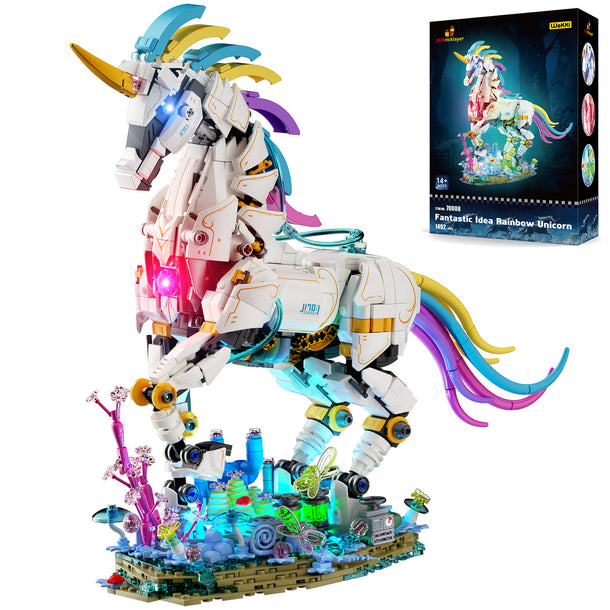 Rainbow Unicorn 70008 | 1492 + PCS