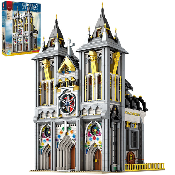 European Century Church Building Block 66027 | 3183+ PCS