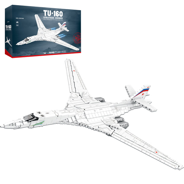 Tu-160 Strategic Bomber Building Blocks 33036 | 1598+ PCS
