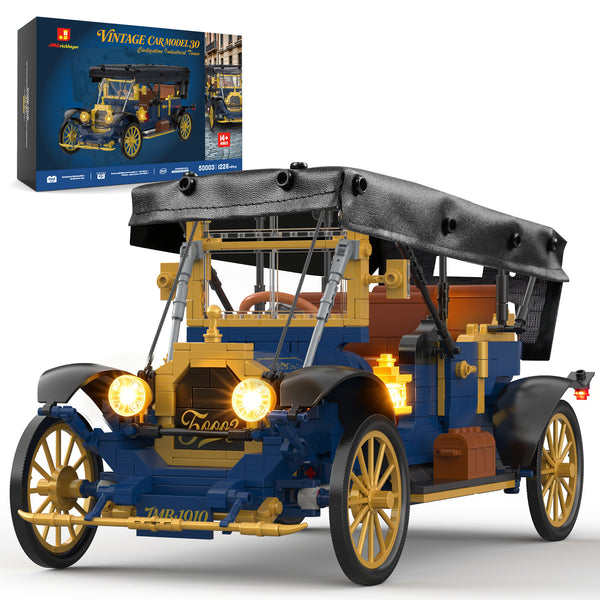 Vintage Car Model Building Set 50003 | 1226 + PCS