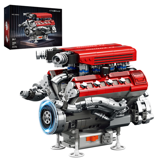 V8 Engine Model Kit 33015 | 1101 + PCS