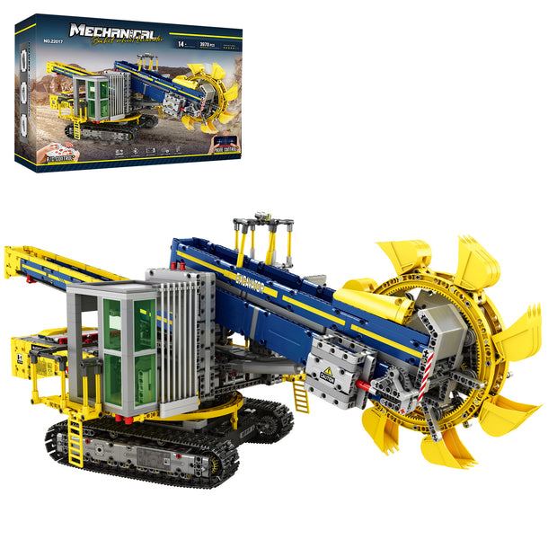 Bucket Wheel Excavator Construction Vehicle Building Blocks 22017 | 3970+ PCS
