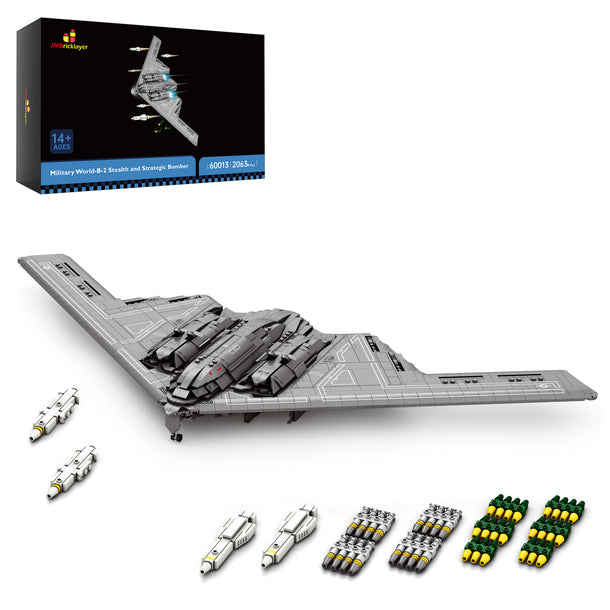 Military World-B-2 Stealth and Strategic Bomber 60013 | 2063 + PCS
