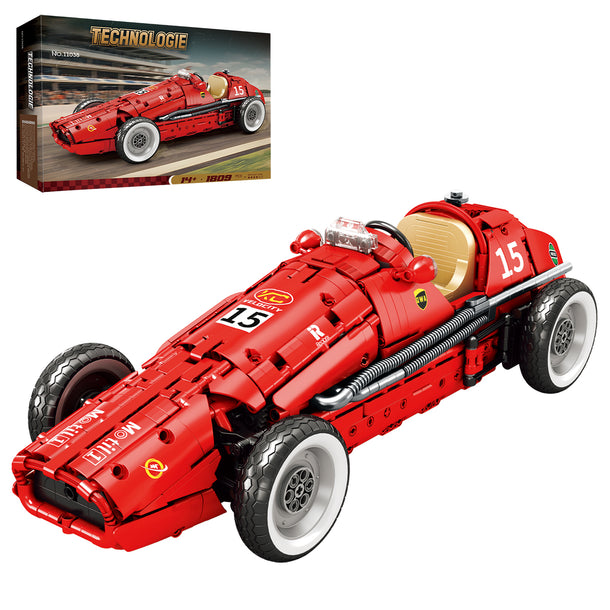 F1 Race Car Building Blocks 1:8 Scale 11038 | 1809+ PCS