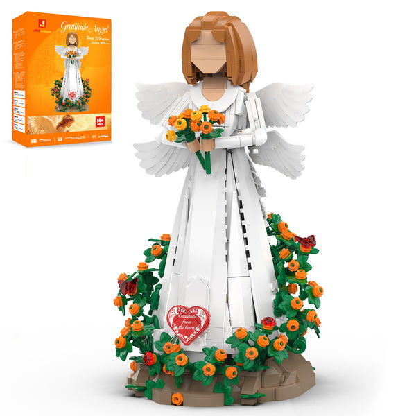 JMBricklayer Grateful Angel Building Set for Adults 70024 | 837+ PCS