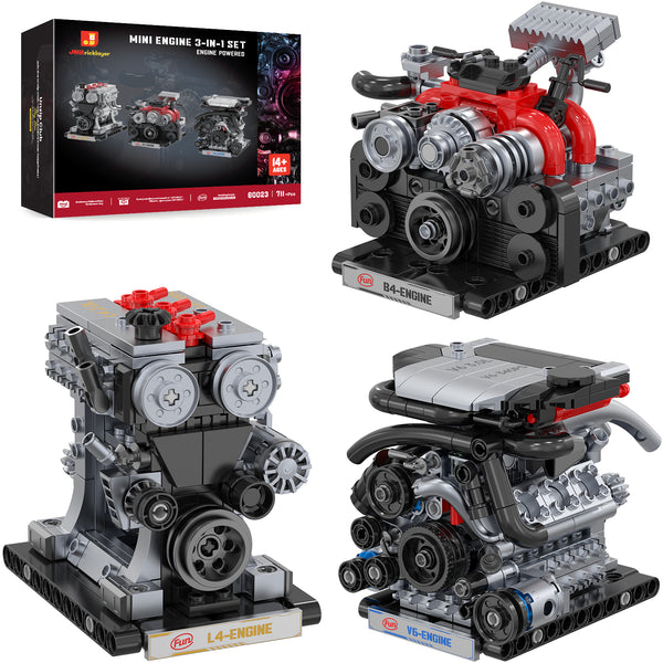 Mini Engine 3-in-1 Building Set 60023 | 711 + PCS