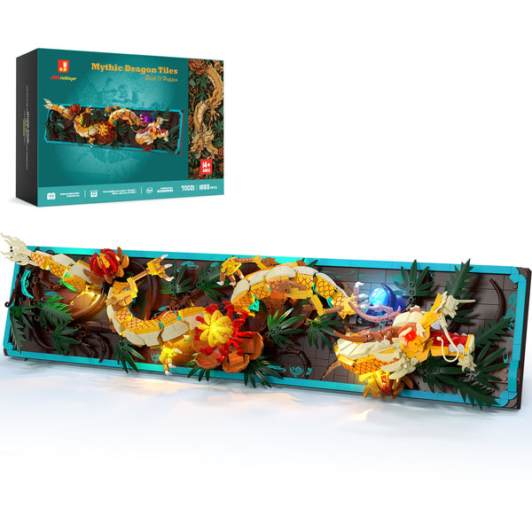 JMBricklayer Mythic Dragon Tiles 70021 | 1669 + PCS