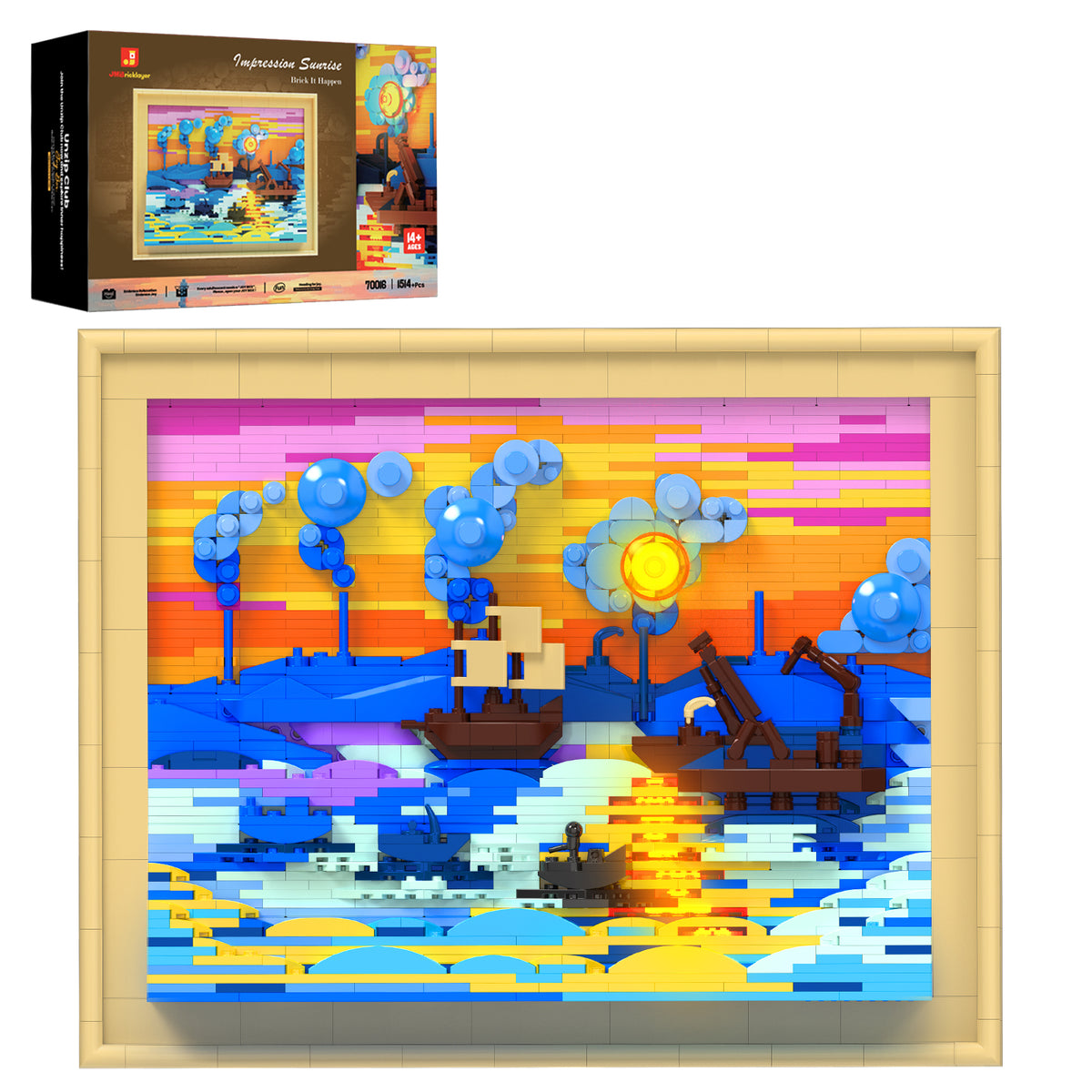 Impression Sunrise 70016 | 1514 + PCS | 6 LED lights