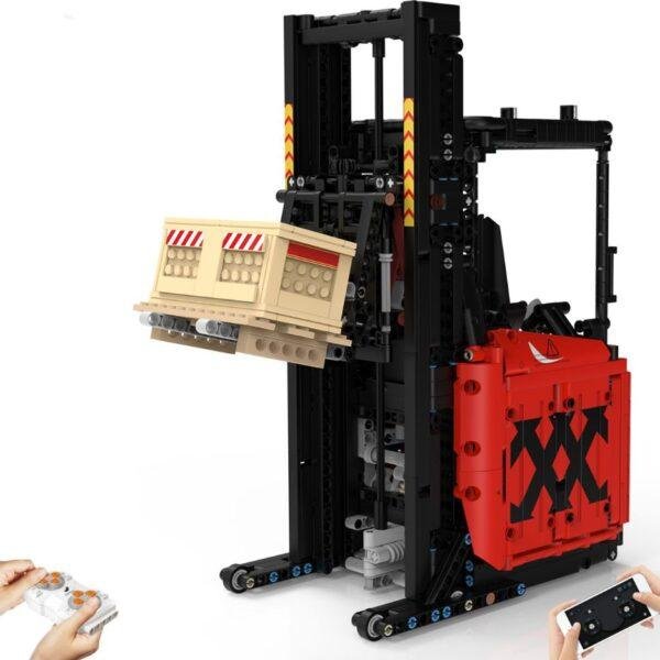 JMB building block kit construction vehicle RC Forklift 61109 - product page - main img 01