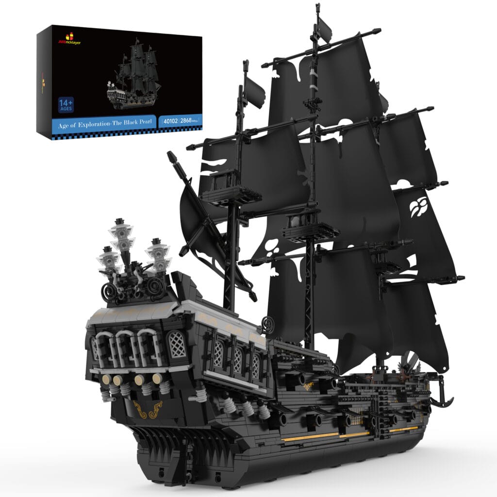 Amazon.com: JMBricklayer 40108 Pirate Ship Model Building