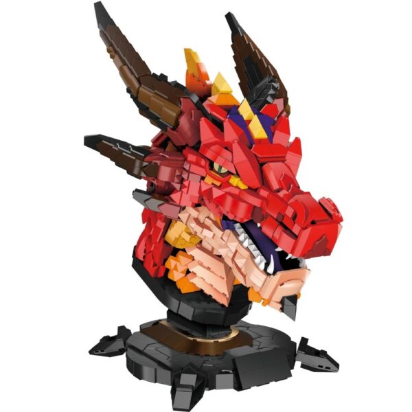 JMBricklayer JM block brick kit ser Dragon Head 70105 - img 2