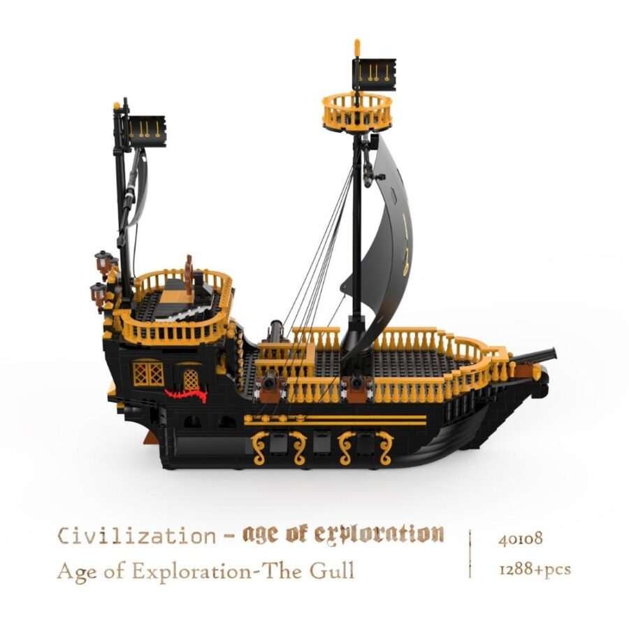 JMBricklayer JMB The Gull Pirate Ship 40108 - 05