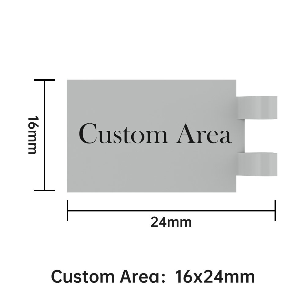 JMBricklayer-JMB-Tile 2×3 with Clips-Custom Printing Custom Area Display