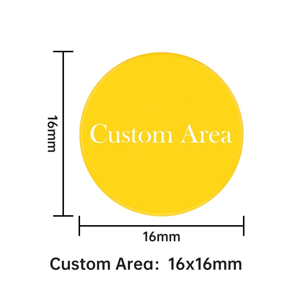 JMBricklayer-JMB-Tile Round 2x2-Custom Printing Custom Area Display