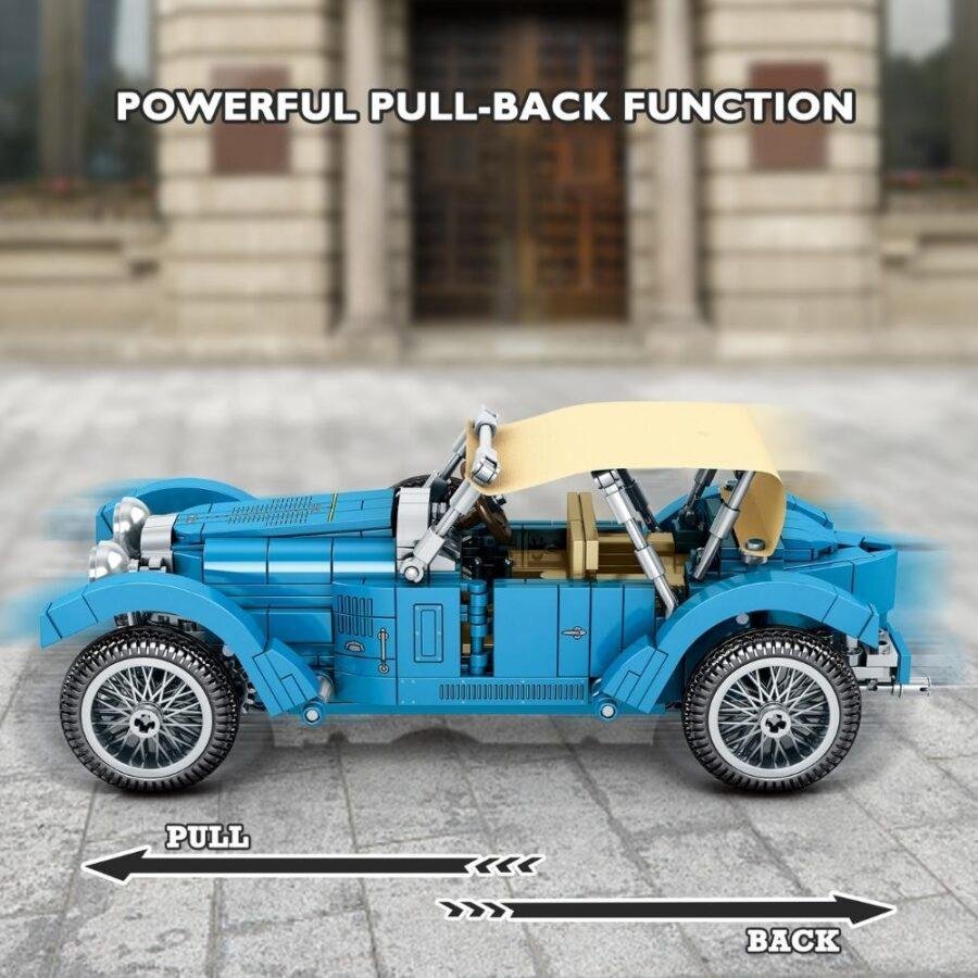 JMBricklayer JMB Bugatti T38-A MOC 50107 - lego type brick set toys - product img 3