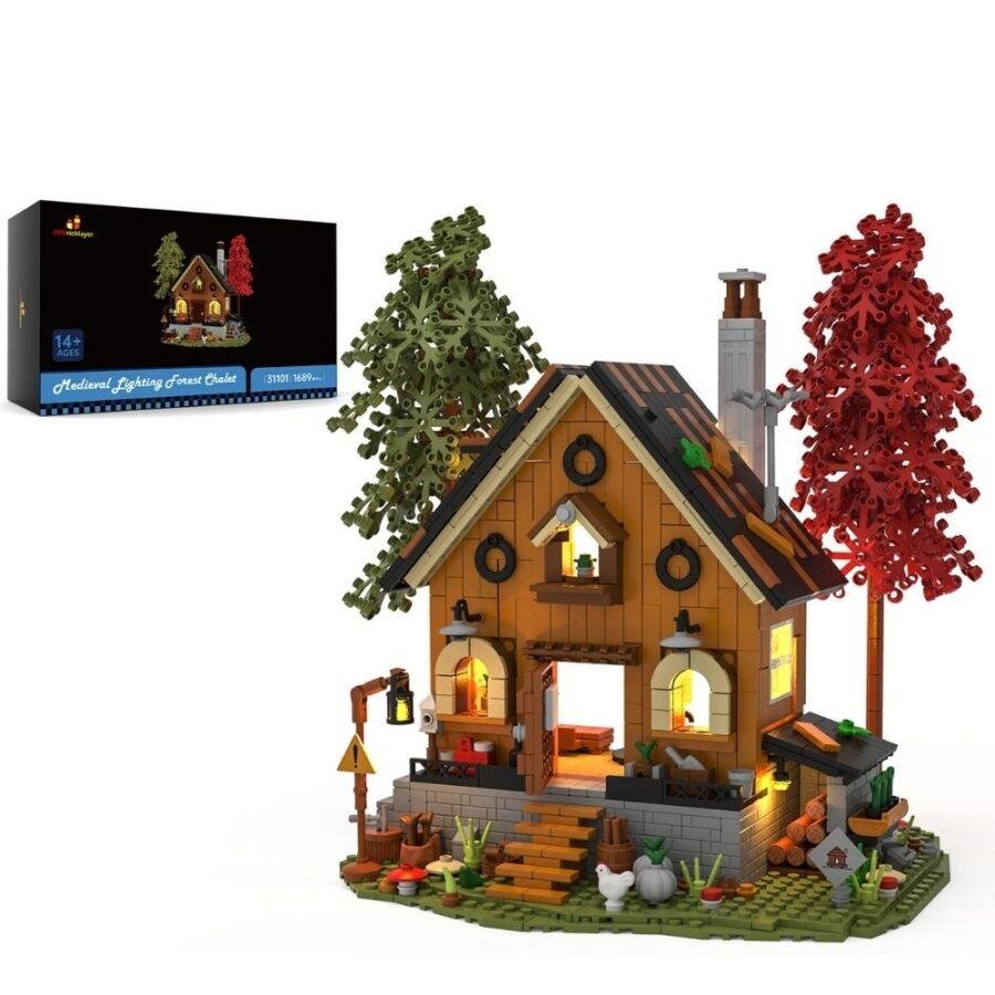 JMBricklayer JMB Forest Chalet 31101 building block toys - products IMG 6