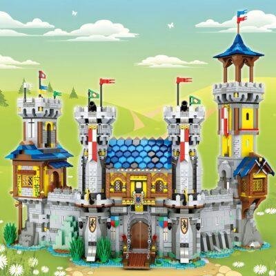 JMBricklayer lego-compatible brick set toy -Medieval Golden Lion Castle 41106 product IMG5