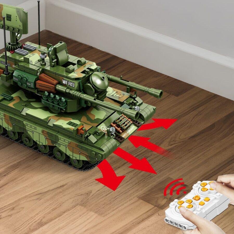 JMBricklayer RC Cheetah Anti-Aircraft Tank 61514 Brick Set Toy IMG3