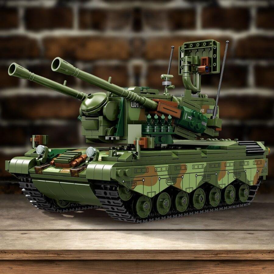 JMBricklayer RC Cheetah Anti-Aircraft Tank 61514 Brick Set Toy IMG4