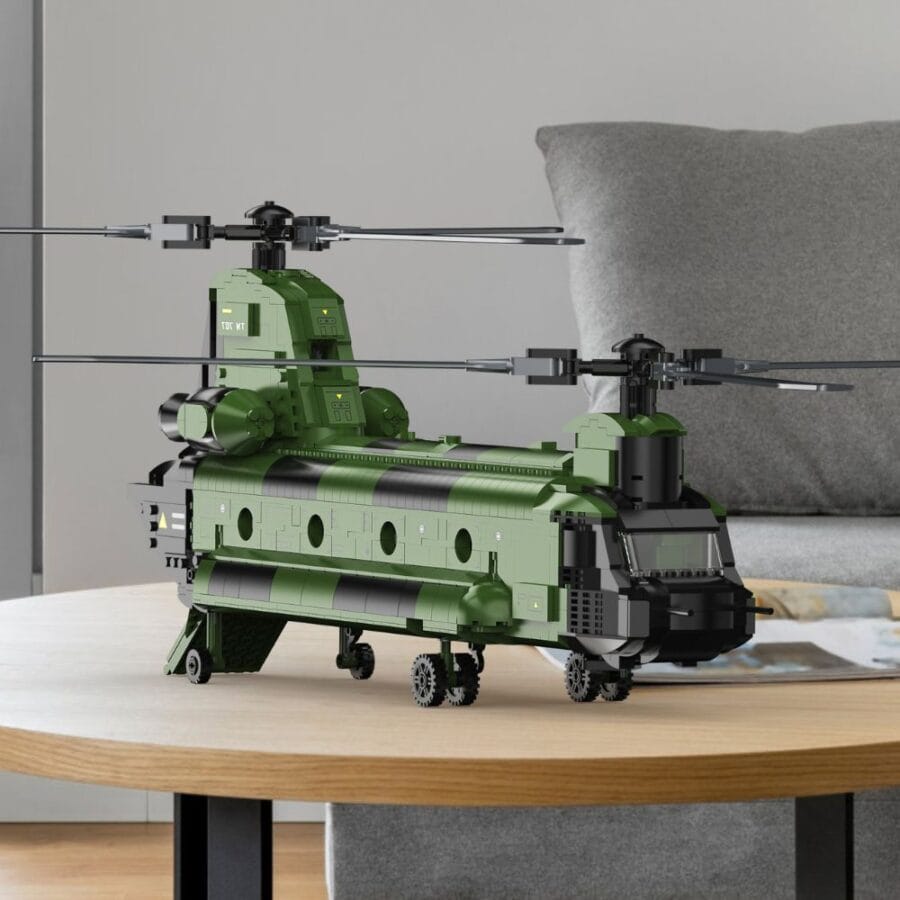 JMBricklayer CH-47 Chinook Helicopter 60002 Brick Toys Set IMG3