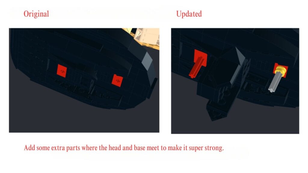 JMBricklayer JMB-Upgrade Details on Dragon Head 70105-3