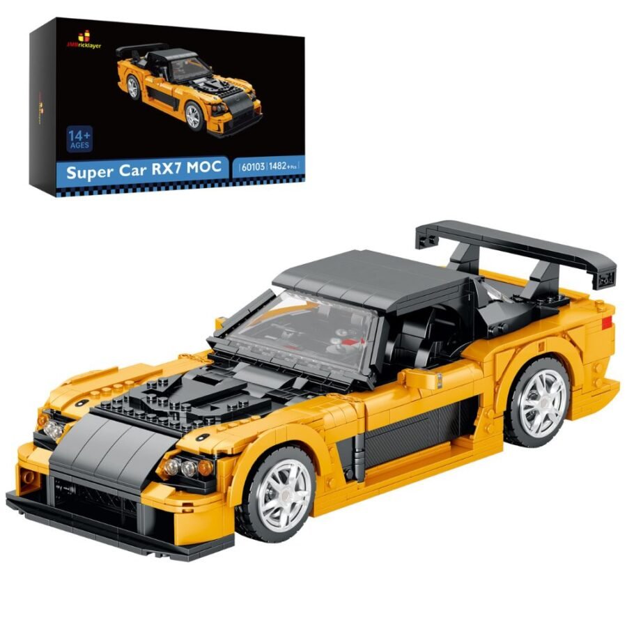 JMBricklayer Super Car RX7 MOC 60103 Brick Toys Set IMG1