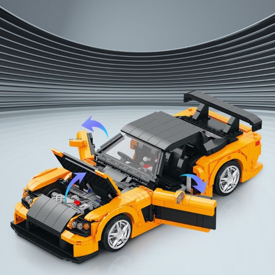 JMBricklayer Super Car RX7 MOC 60103 Brick Toys Set IMG2