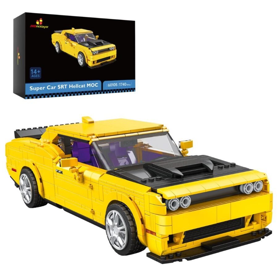 JMBricklayer Super Car SRT Hellcat MOC 60105 Brick Toys Set IMG1