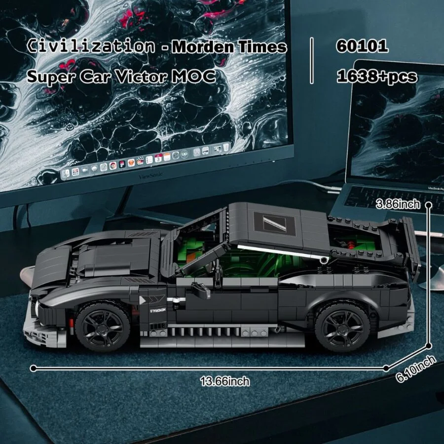 JMBricklayer Super Car Victor MOC 60101 Brick Toys Set IMG3