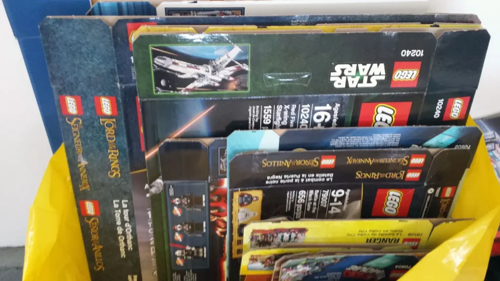 How to Store Empty Lego Boxes