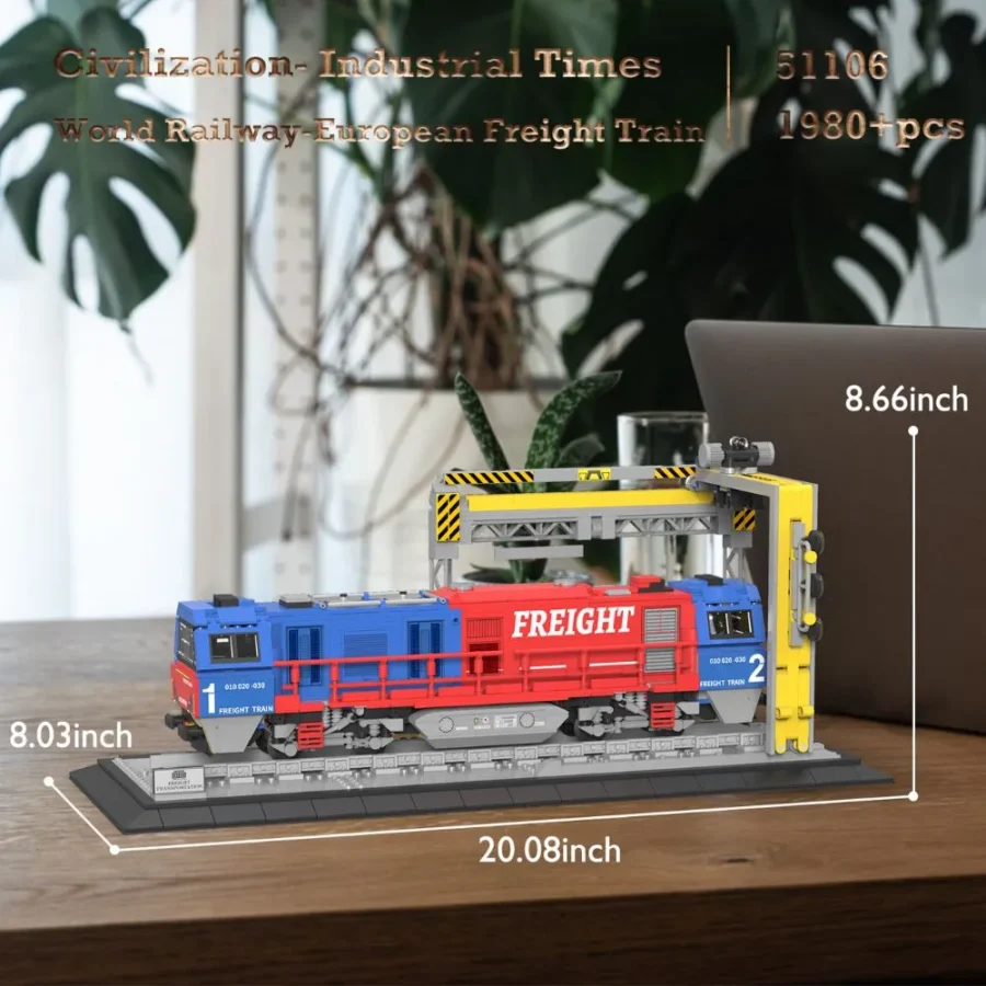 JMBricklayer Freight Train 51106 Brick Toys IMG2