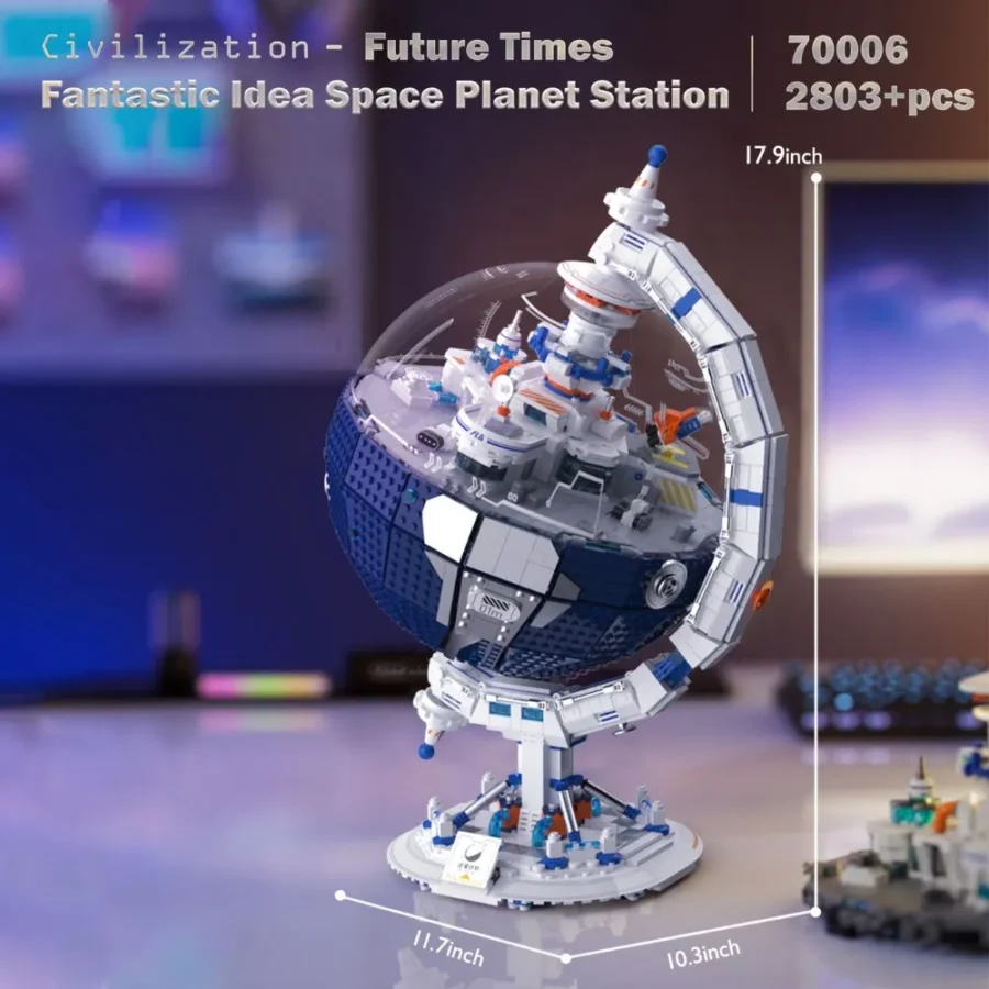 JMBricklayer Space Planet Station 70006 Brick Toy IMG3