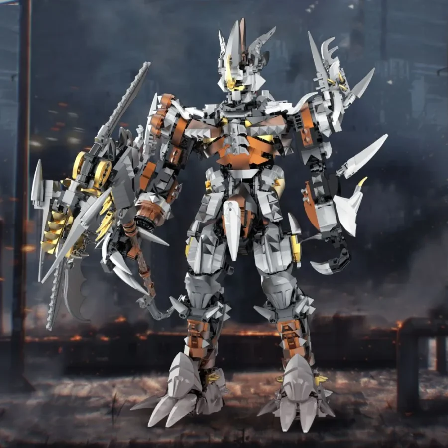 JMBricklayer Mecha-Bai Qi 70149 Brick Toy IMG2