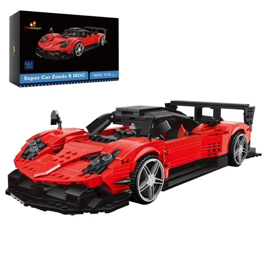 JMBricklayer Super Car Zonda R MOC 50113 Brick Toy IMG1