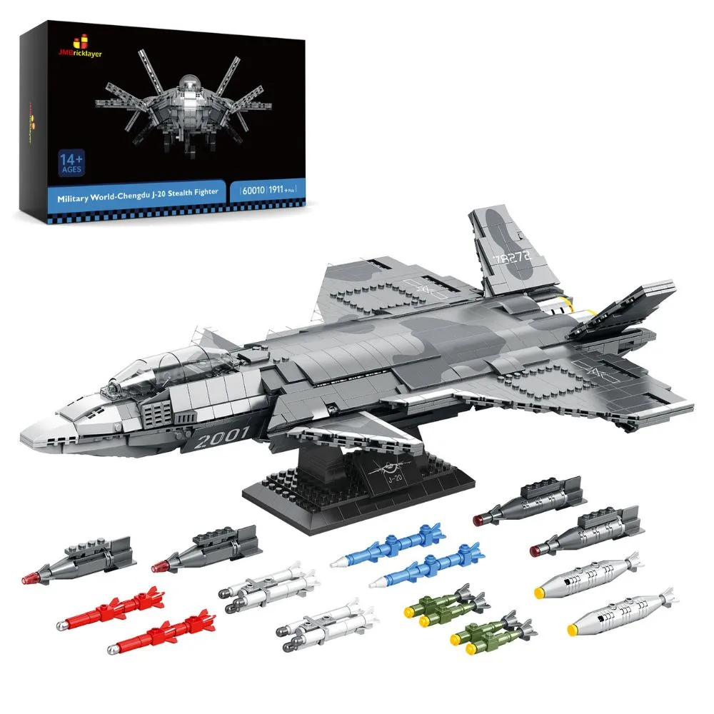 J 20 Stealth Fighter 60010 JMBricklayer Building Toys Shop