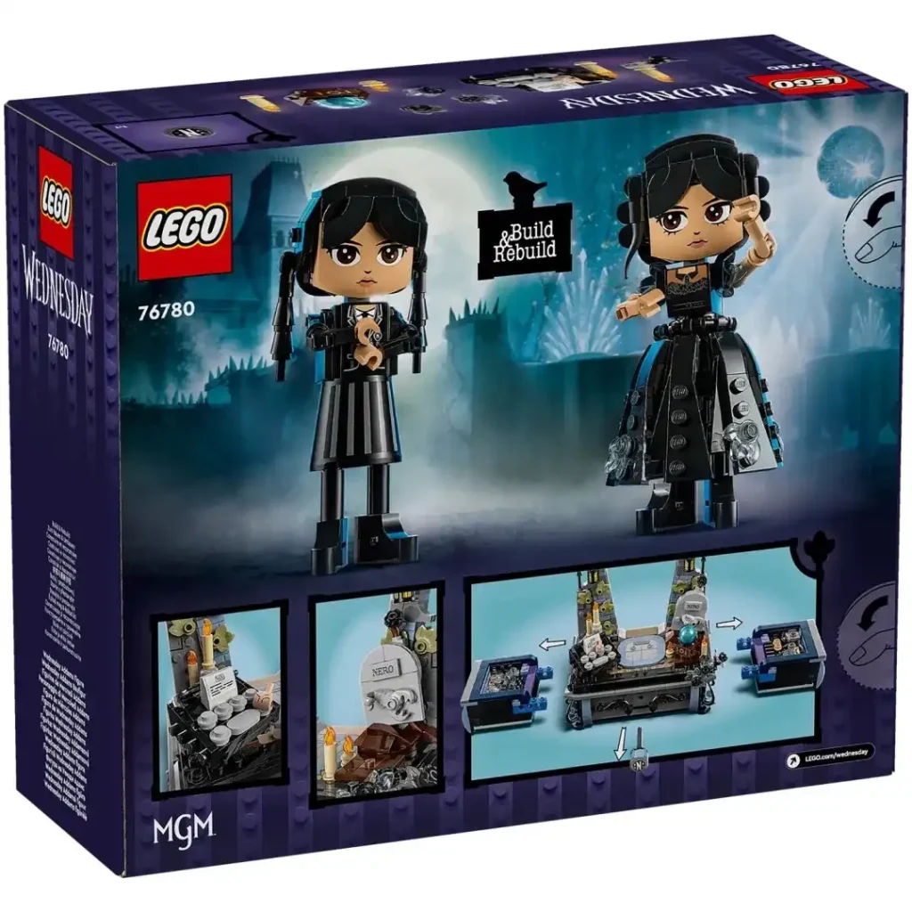 LEGO Wednesday Addams Figure 76780 package 2