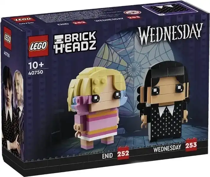 LEGO Wednesday & Enid 40750 package